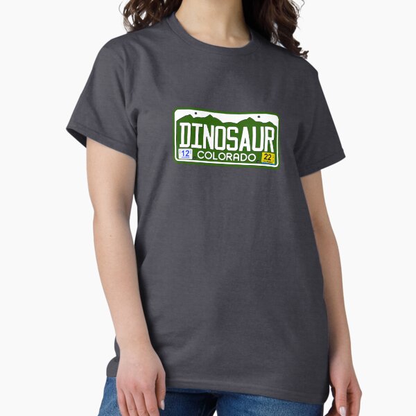 Item preview, Colorado License Plate - DINOSAUR designed and sold by RonTo.