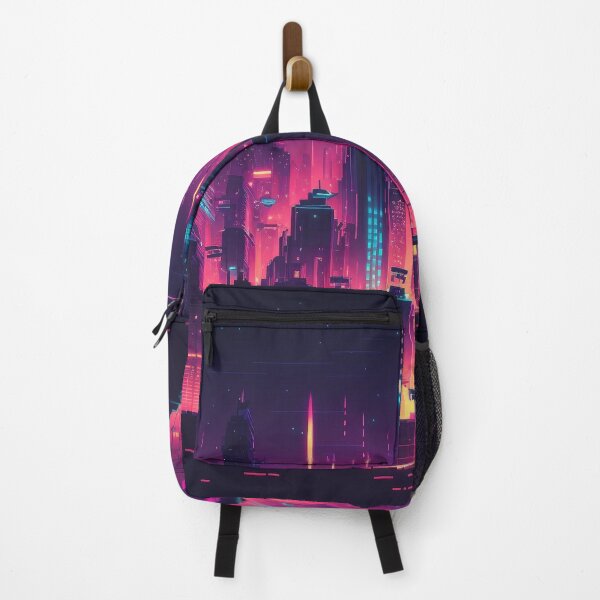Item preview, Vaporwave Retro Future Purple Pink City designed and sold by trajeado14.