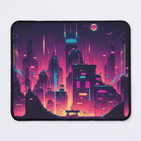 Item preview, Vaporwave Retro Future Purple Pink City designed and sold by trajeado14.