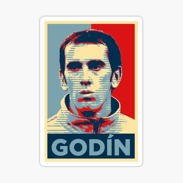 Godín (Obama Effect) Pegatina