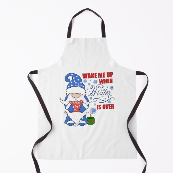 Item preview, Wake Me Up When Winter Is Over Snow Gnome  designed and sold by Gsallicat.