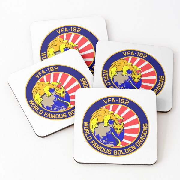 Item preview, USN VF-192 Strike Fighter Squadron - World Famous Golden Dragons - Clean Style designed and sold by pzd501.