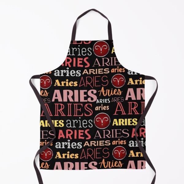 Item preview, Aries All-Over Red Pattern designed and sold by Hellofriendco.