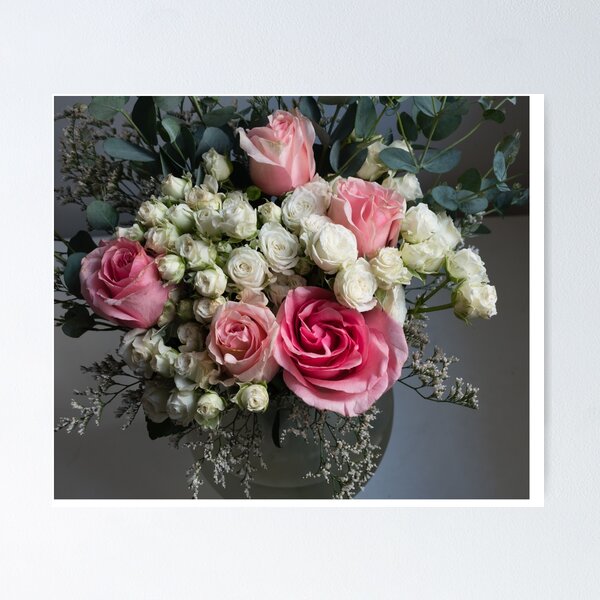 Item preview, Beautiful pink and white rose bouquet designed and sold by Natalie Board.