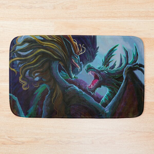 Item preview, Fighting Dragons designed and sold by Haunted Nest.