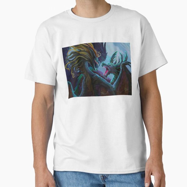 Item preview, Fighting Dragons designed and sold by Haunted Nest.