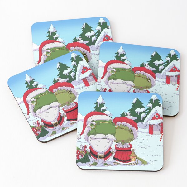 Item preview, Dino Santa Claus and Mrs Claus designed and sold by DinoTropolis.