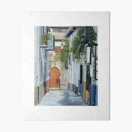 Puerta, Granada, Spain Art Board Print