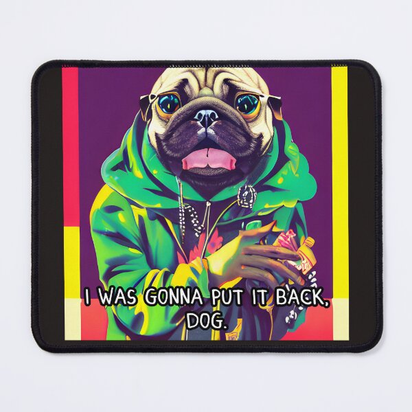 Item preview, Busted Thug Pug designed and sold by Coexist In Tee's .