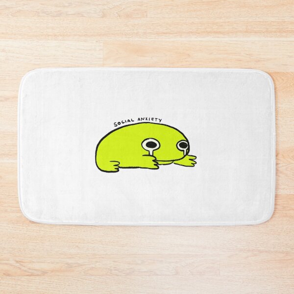 Item preview, Social Anxiety | Bright Green Frog  designed and sold by iristocat.