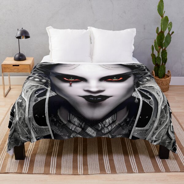 Item preview, Vampire Cyberpunk Goddess 2, Goth Design, Gothic Design for Goth and Gothic Fans. Goth Subculture. designed and sold by TheDarkHiveCorp.