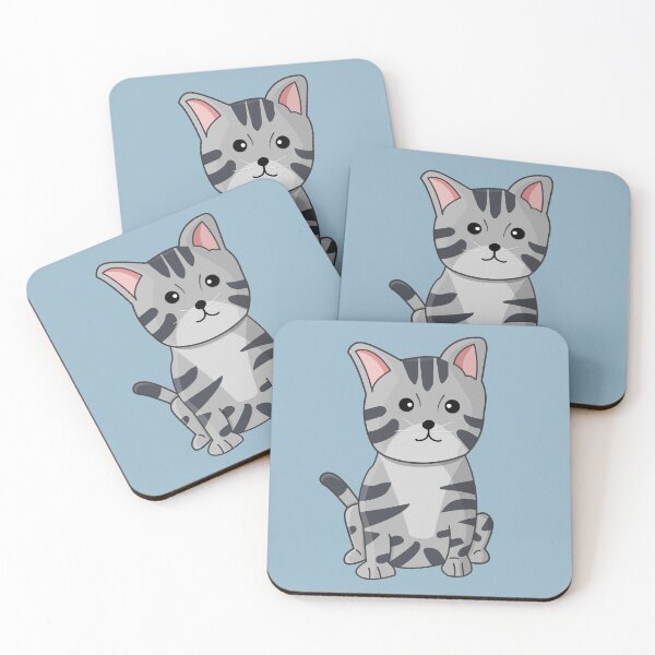 Item preview, American Shorthair Cat Cartoon designed and sold by ShexxarDesigns.