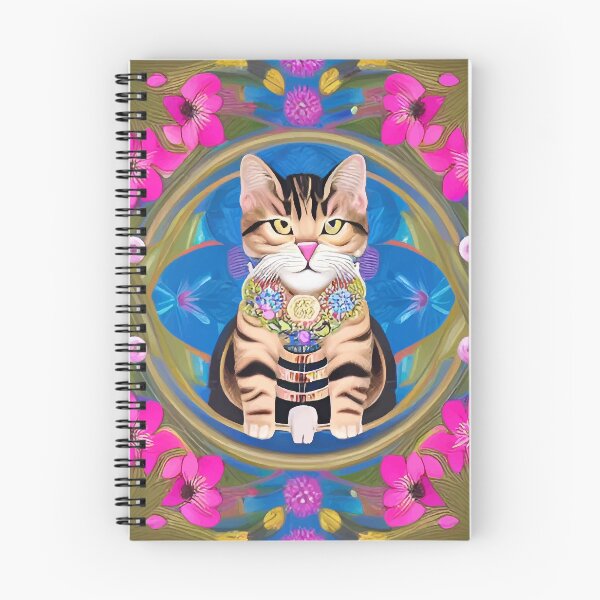 Item preview, Samurai cat with cherry blossoms 2 designed and sold by Sarah25018.