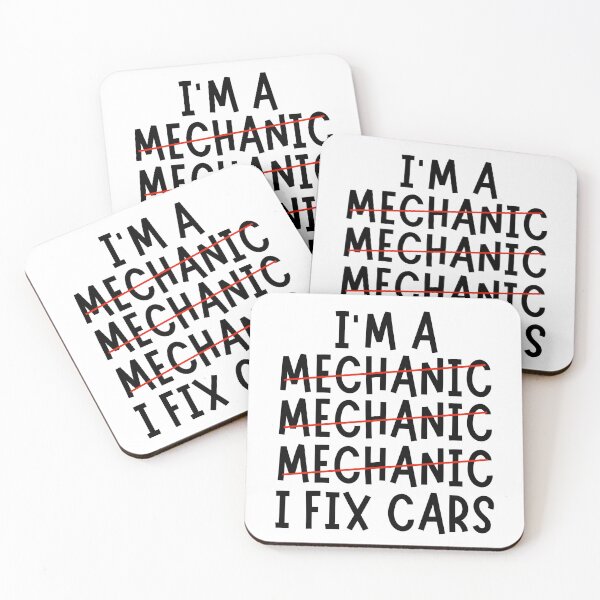 Item preview, I'm A Mechanic I Fix Cars - Funny Mechanic Quotes designed and sold by chetan786.