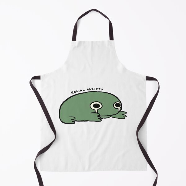 Item preview, Social Anxiety | Fern Green Frog  designed and sold by iristocat.