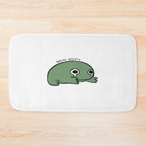 Item preview, Social Anxiety | Fern Green Frog  designed and sold by iristocat.
