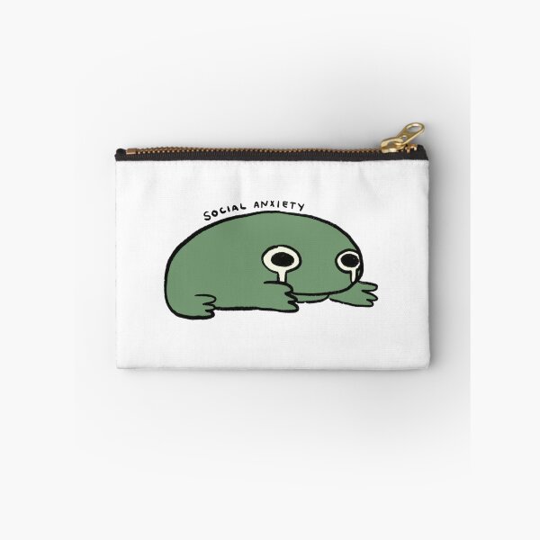 Item preview, Social Anxiety | Fern Green Frog  designed and sold by iristocat.