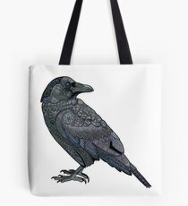 Celtic Raven Tote Bag