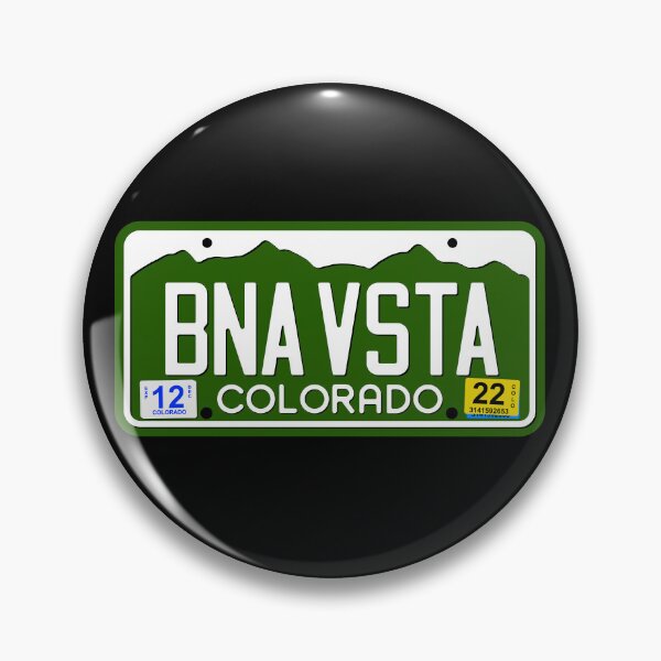 Item preview, Colorado License Plate - BNA VSTA designed and sold by RonTo.