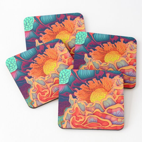 Item preview, Floral cell structures (3/11) designed and sold by sabantha.