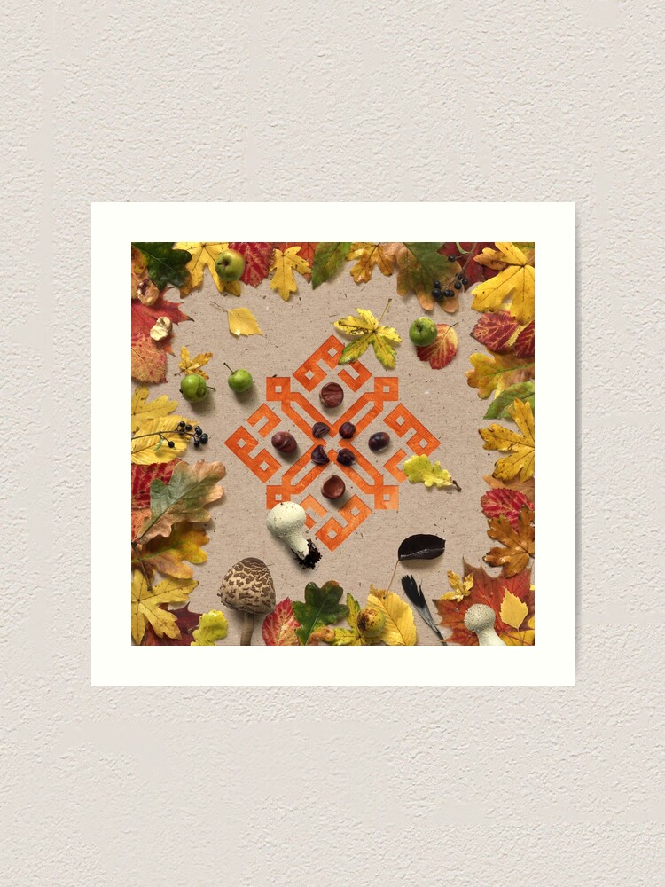 Alternate view of OCTOBER: Relationship Art Print