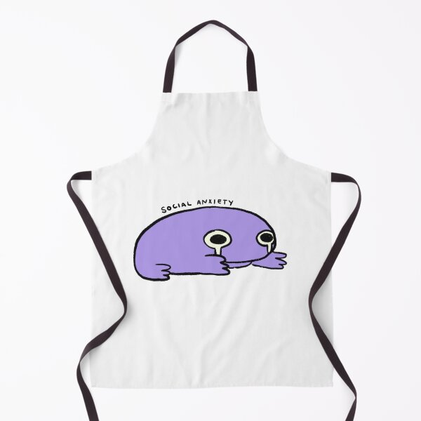 Item preview, Social Anxiety | Amethyst Purple Frog  designed and sold by iristocat.