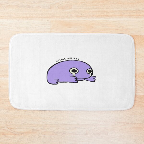 Item preview, Social Anxiety | Amethyst Purple Frog  designed and sold by iristocat.