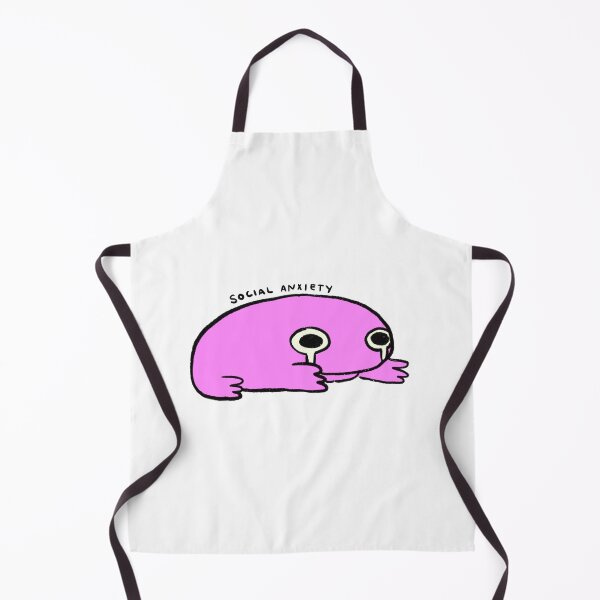 Item preview, Social Anxiety | Neon Pink Frog  designed and sold by iristocat.
