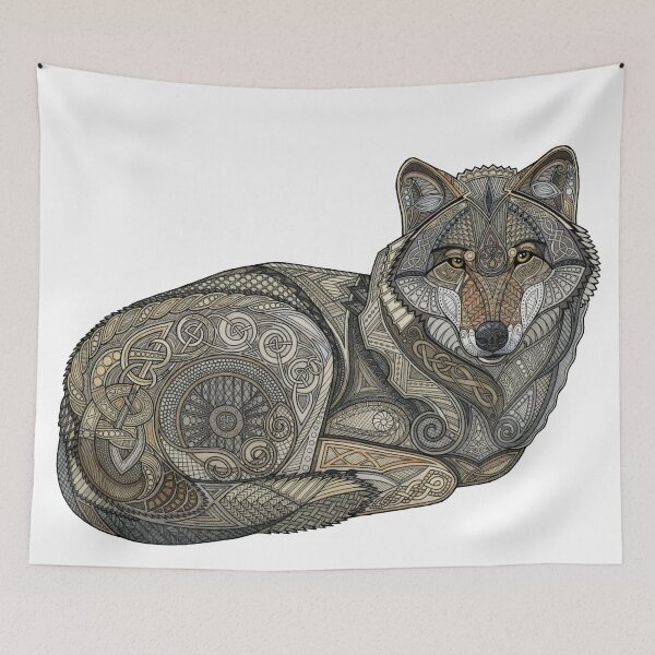 Item preview, Norse Wolf designed and sold by ZHField.