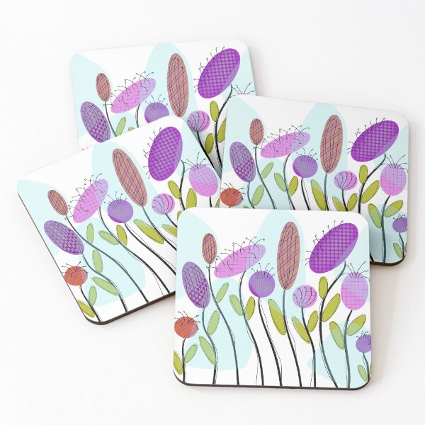 Item preview, MCM Design graphic floral print designed and sold by Melissa S. Anderson Studios.