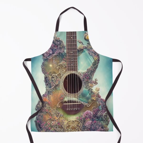 Item preview, Floral Fantasy Guitar designed and sold by MixinMadness.