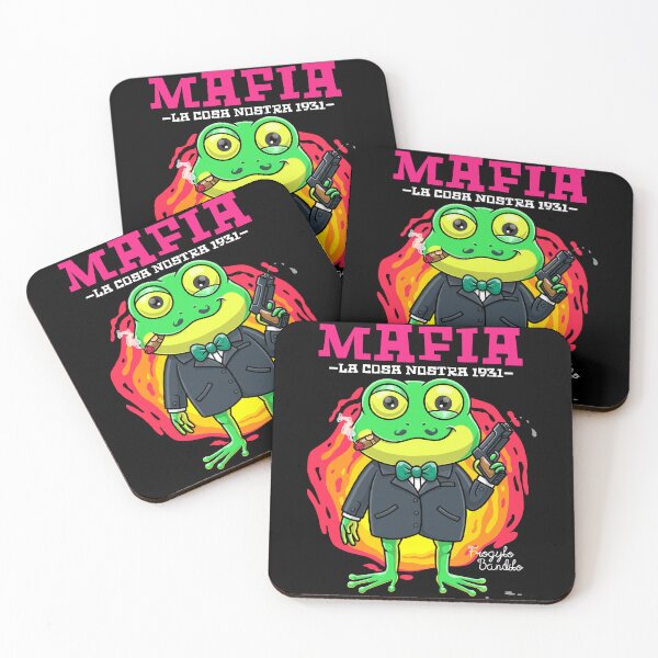 Item preview, FUNNY MAFIA FROG designed and sold by Yinny Design.