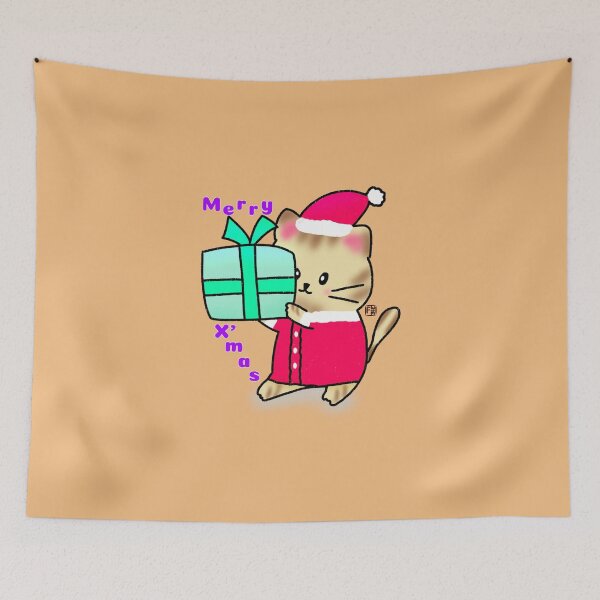 Item preview, Cat | Cat Lover - Merry X'mas designed and sold by FennyWijayaMomo.