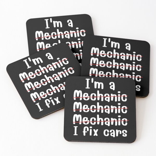 Item preview, I'm A Mechanic I Fix Cars - Funny Mechanic Quotes designed and sold by chetan786.
