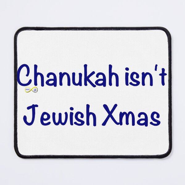 Item preview, Chanukah isn't Jewish Xmas designed and sold by Autistic Rebbetzen.