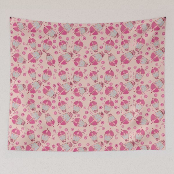 Item preview, Magenta Boba Tea  designed and sold by Jodi Mahaffey.