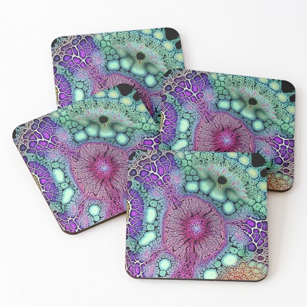 Item preview, Floral cell structures (5/11) designed and sold by sabantha.