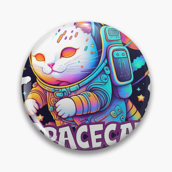 Item preview, space cat laser, designed and sold by Florecentfox.