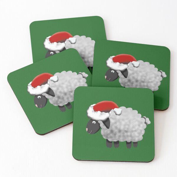 Item preview, Santa Sheep designed and sold by Art of Camping Now.