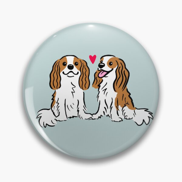 Item preview, Cavalier King Charles Spaniels Cute Dogs Love designed and sold by Jenn Inashvili.