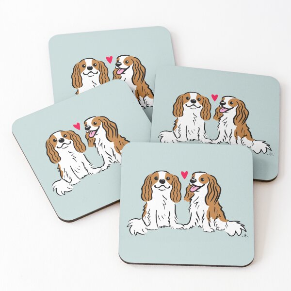 Item preview, Cavalier King Charles Spaniels Cute Dogs Love designed and sold by Jenn Inashvili.
