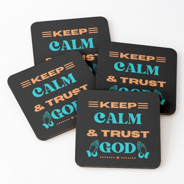 Item preview, Keep Calm and Trust God designed and sold by Elatty.