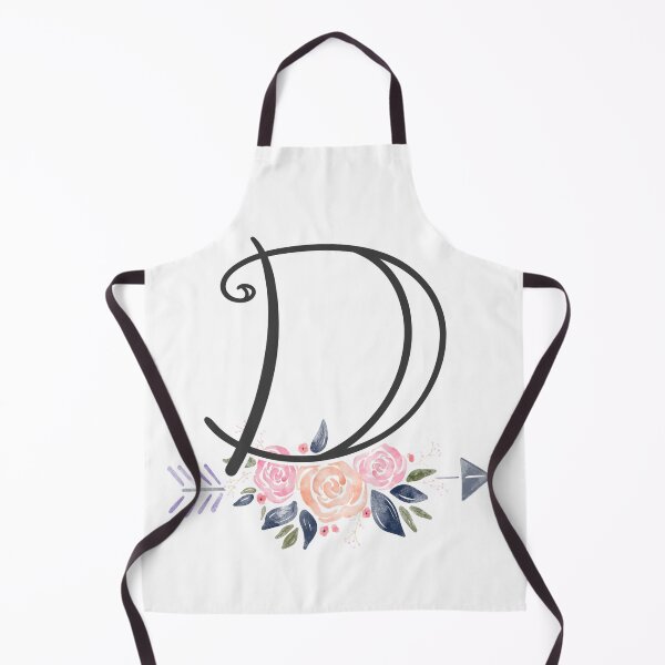 Item preview, Letter D Monogram Watercolor Roses designed and sold by MandyRosko.