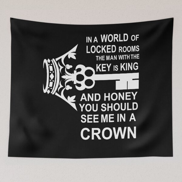 Item preview, The Key Is King Quote designed and sold by armanmaulanaart.