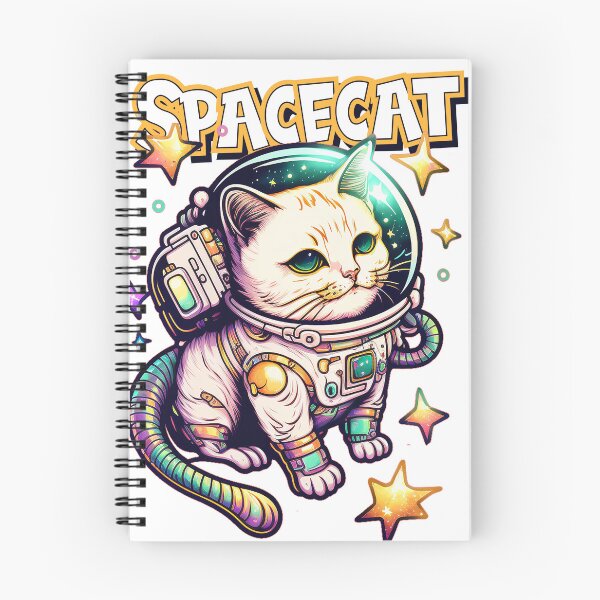 Item preview, space cat laser designed and sold by Florecentfox.
