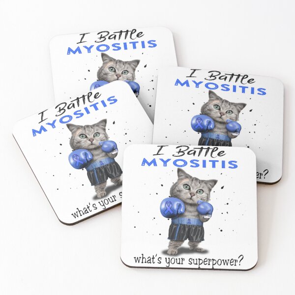 Item preview, Myositis Warrior - I Battle Myositis What Is Your Superpower? designed and sold by Jennpak.