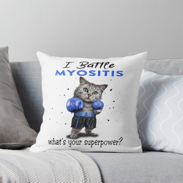 Item preview, Myositis Warrior - I Battle Myositis What Is Your Superpower? designed and sold by Jennpak.