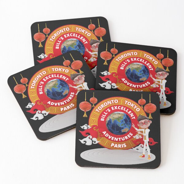Item preview, Bill's Excellent Adventures, Toronto Tokyo, Paris designed and sold by JackSpark25.