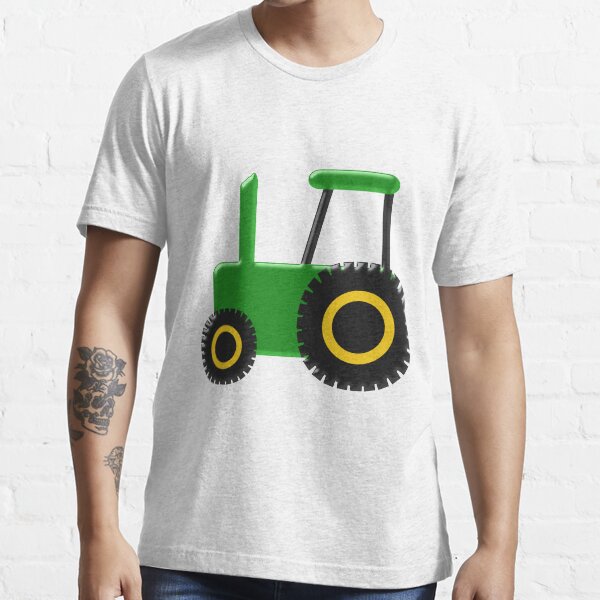 "Green Tractor Design" Tshirt by Redbubble tractor t