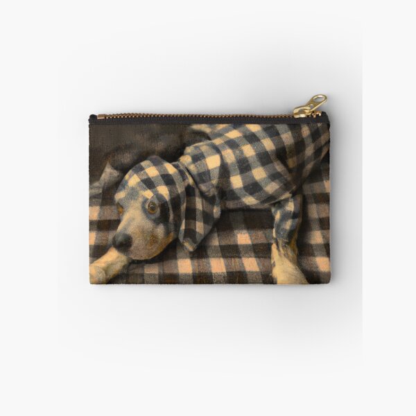 Item preview, Plaid Dog in style of Michelangelo (AI Generated Art, AI gone wrong) designed and sold by Cowboy Folly.